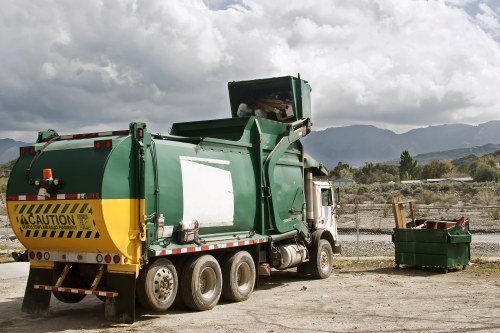 Eco-friendly waste clearance process for builders in Chiswick